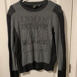 Black/Gray Armani Exchange size S men